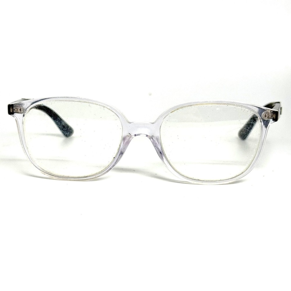 Ray-Ban RB 1598 3541 Clear Black Square Eyeglass Frames 49-16-130